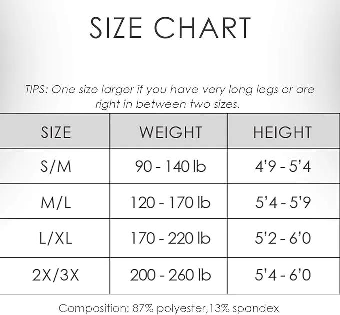 2 Pcs Fleece Winter Lined Tights