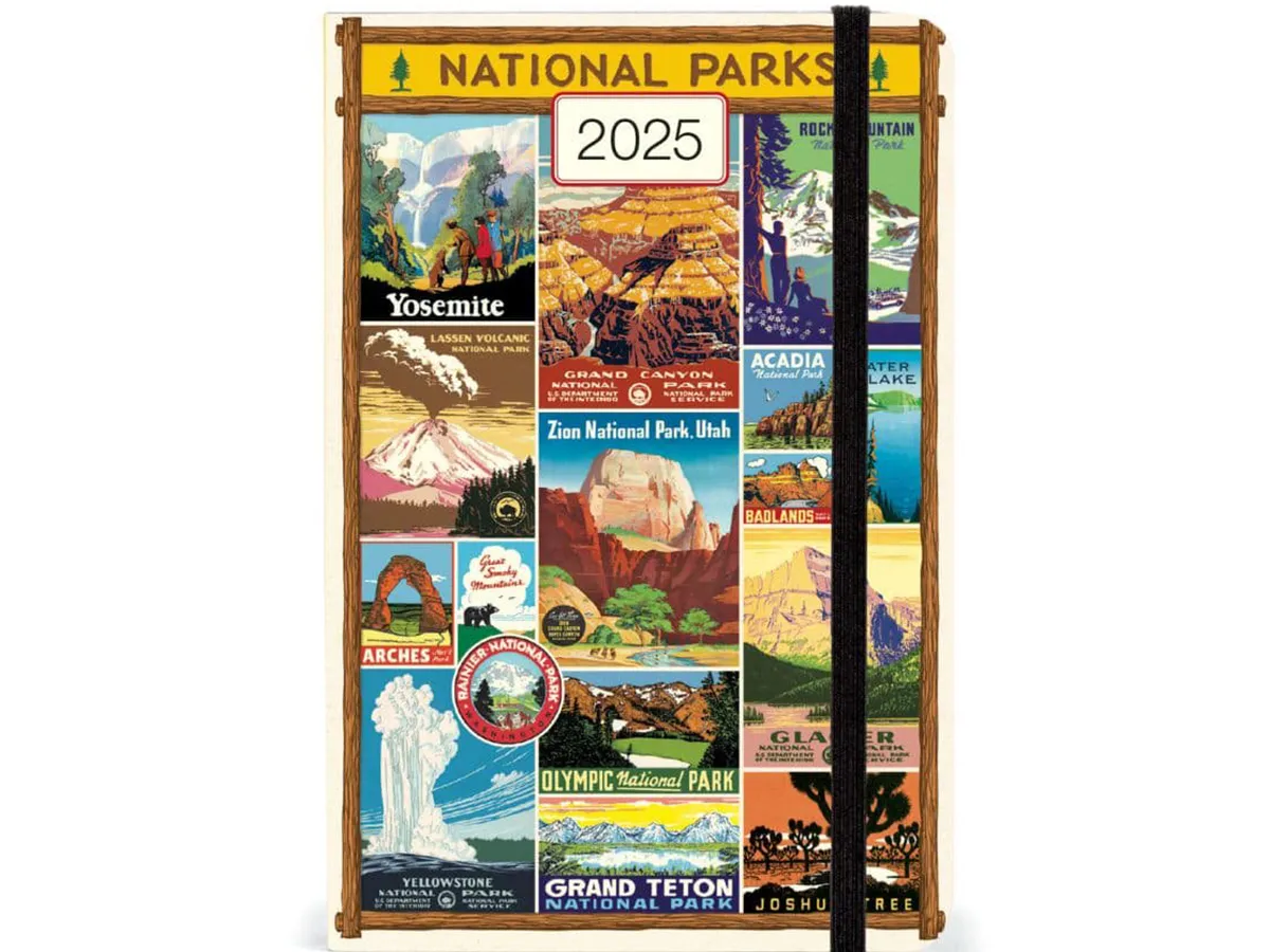 2025 Weekly Planner, National Parks