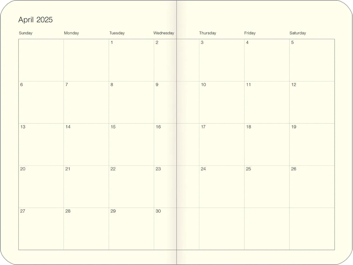 2025 Weekly Planner, National Parks