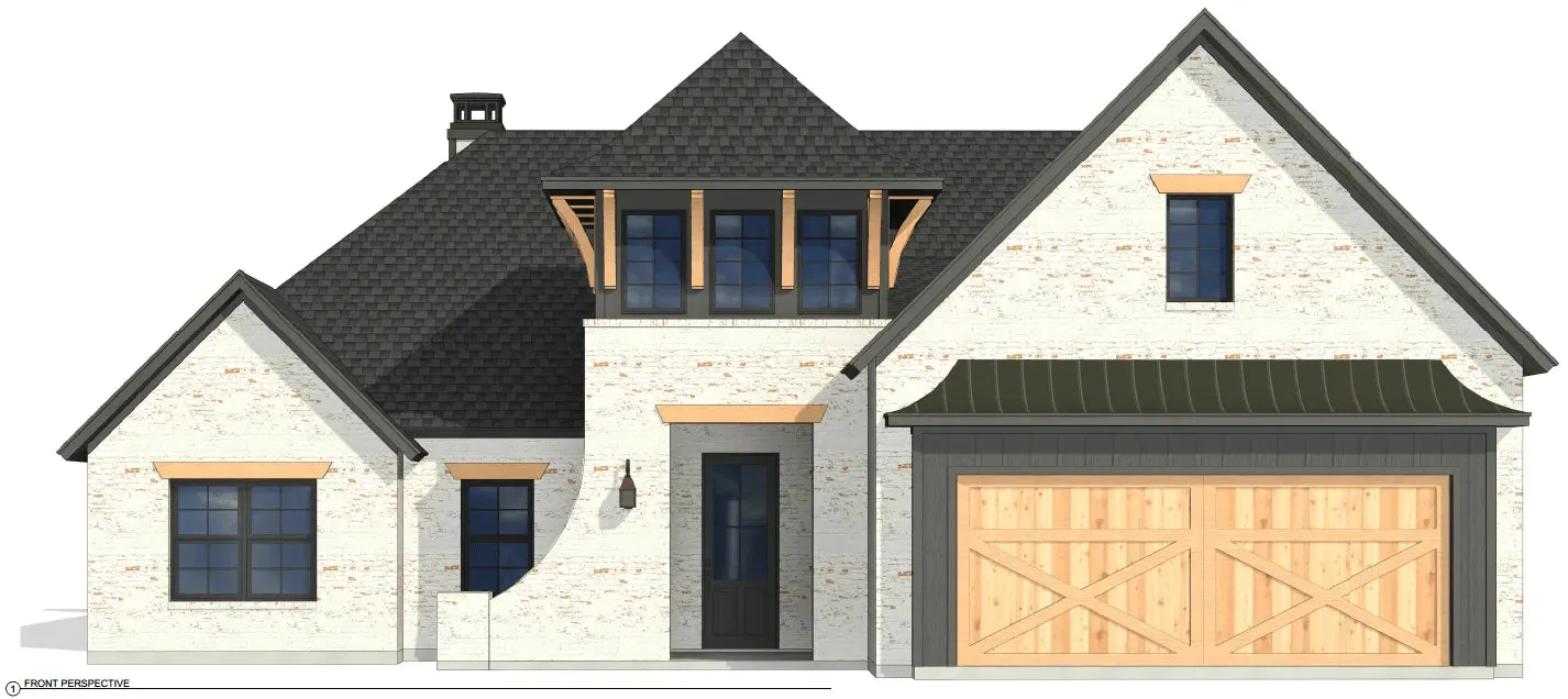 4-Bedroom Home with Split Layout, Front-Load Garage, and Rear Porch