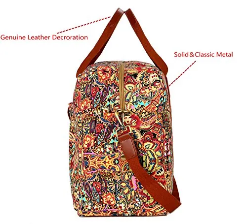 Baosha Hb-31 Women Travel Duffel Bag Carry On Weekender Overnight Bag (Colour)