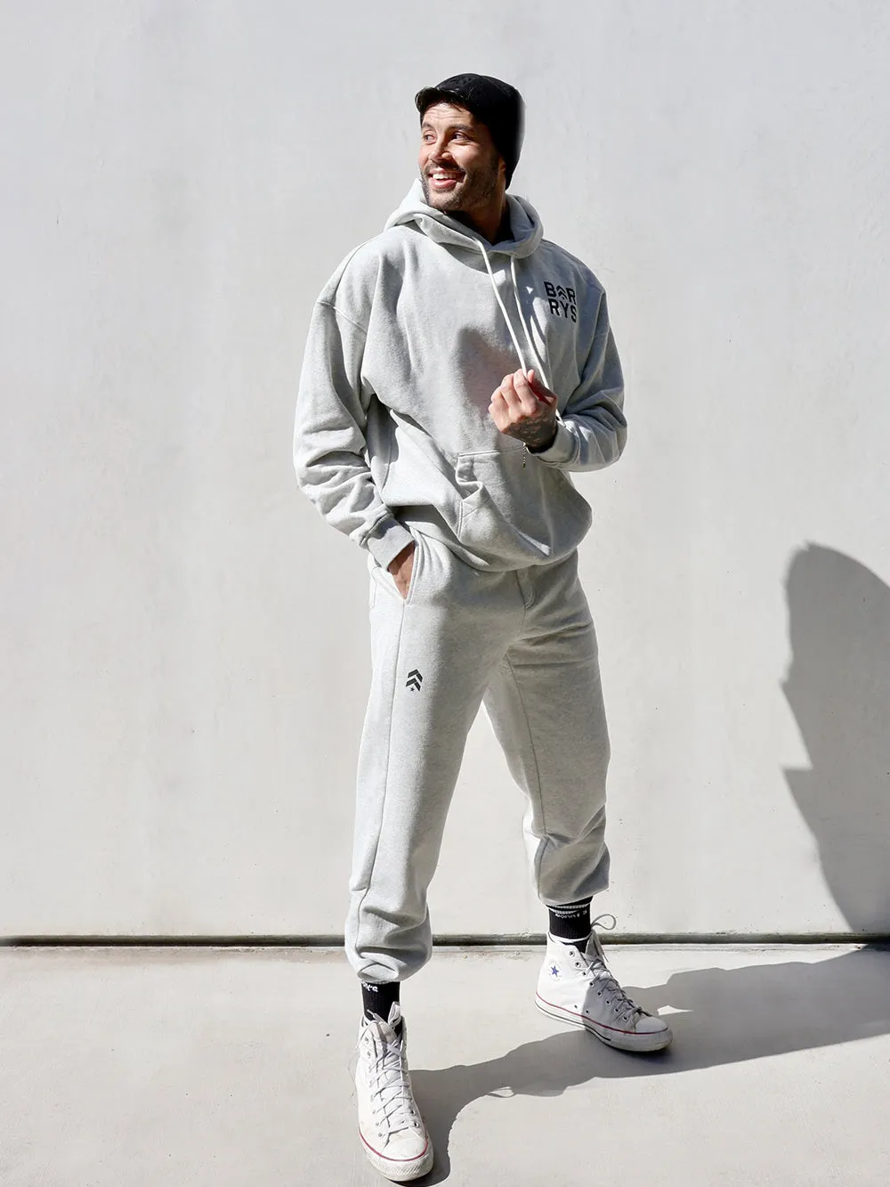 BARRY'S LT HEATHER GREY UNISEX SWEATPANT