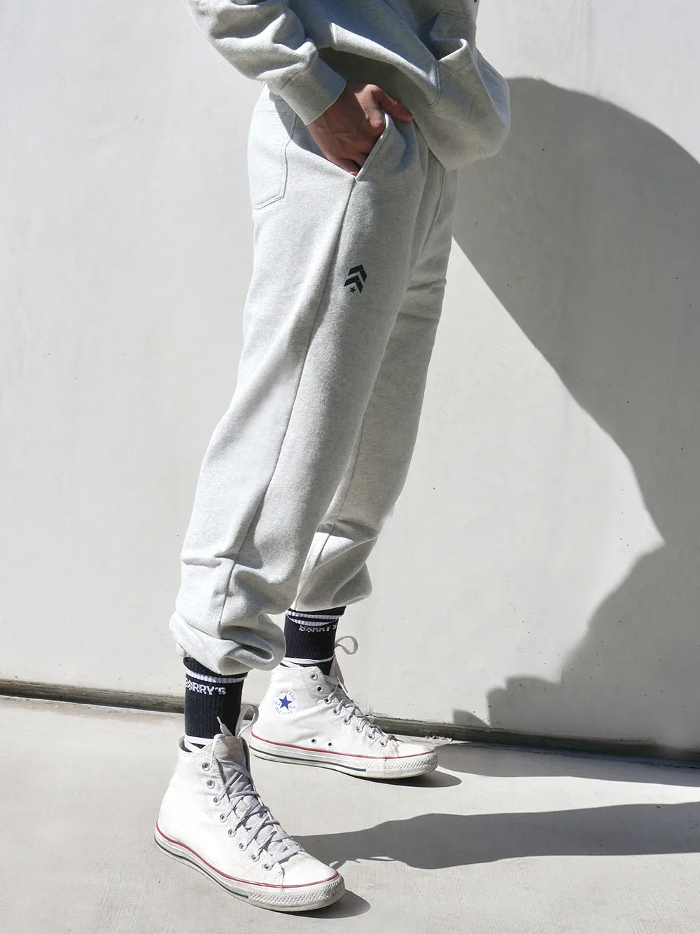 BARRY'S LT HEATHER GREY UNISEX SWEATPANT