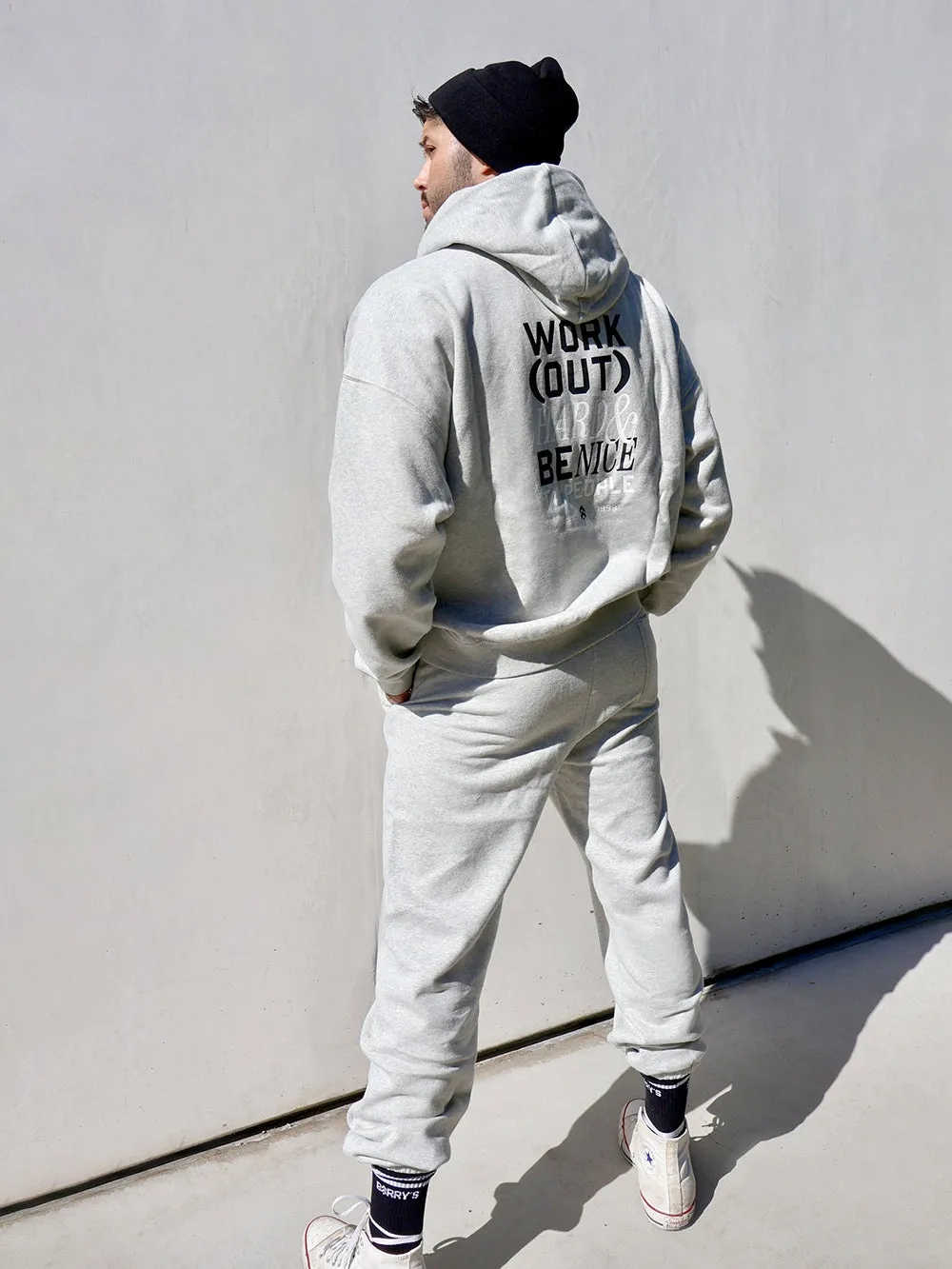 BARRY'S LT HEATHER GREY UNISEX SWEATPANT
