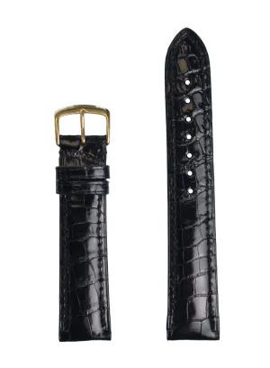 Black Genuine Alligator | h2007
