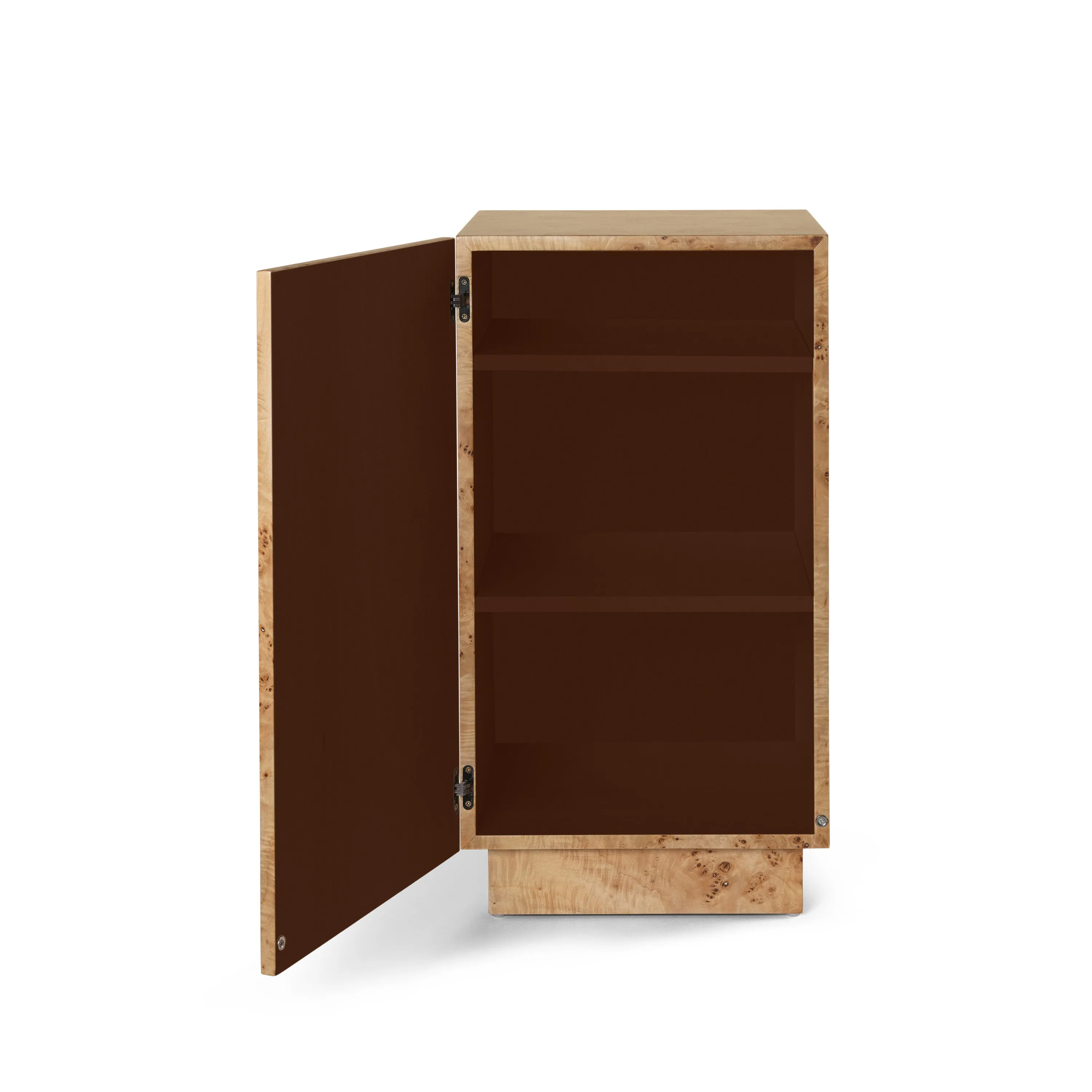 Burl Tall Side Table