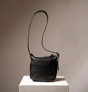 Chicago Small Hobo Bag - Croco