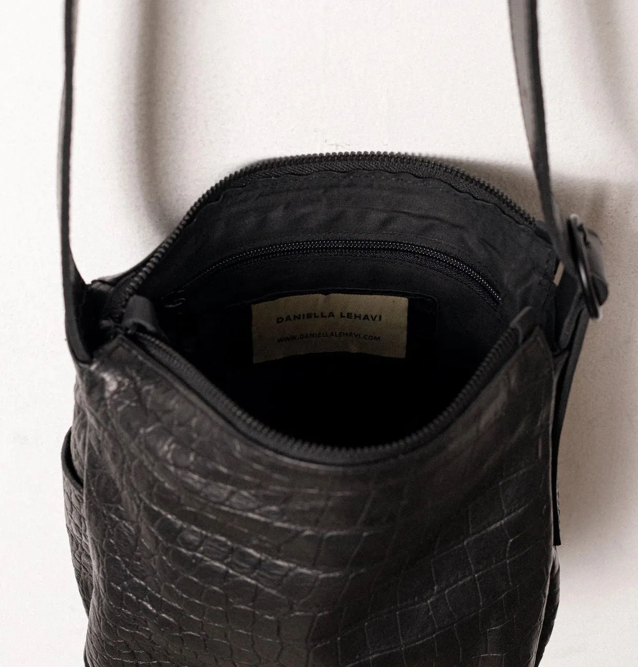 Chicago Small Hobo Bag - Croco