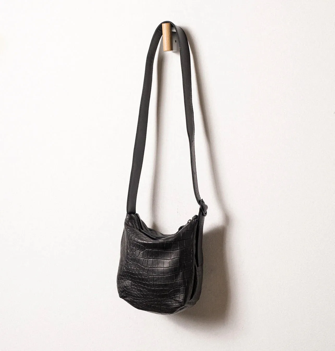 Chicago Small Hobo Bag - Croco