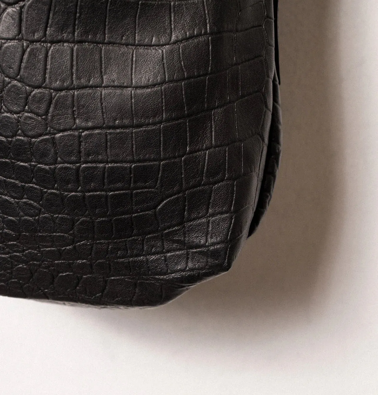 Chicago Small Hobo Bag - Croco