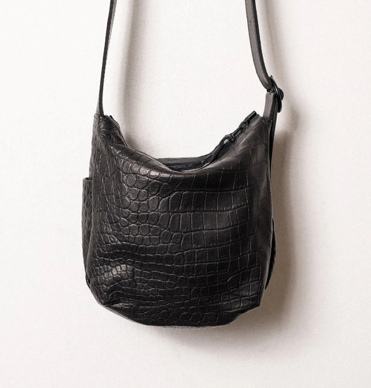Chicago Small Hobo Bag - Croco