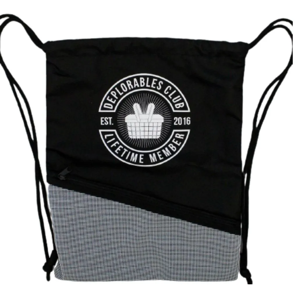 Deplorables Club Drawstring Bag
