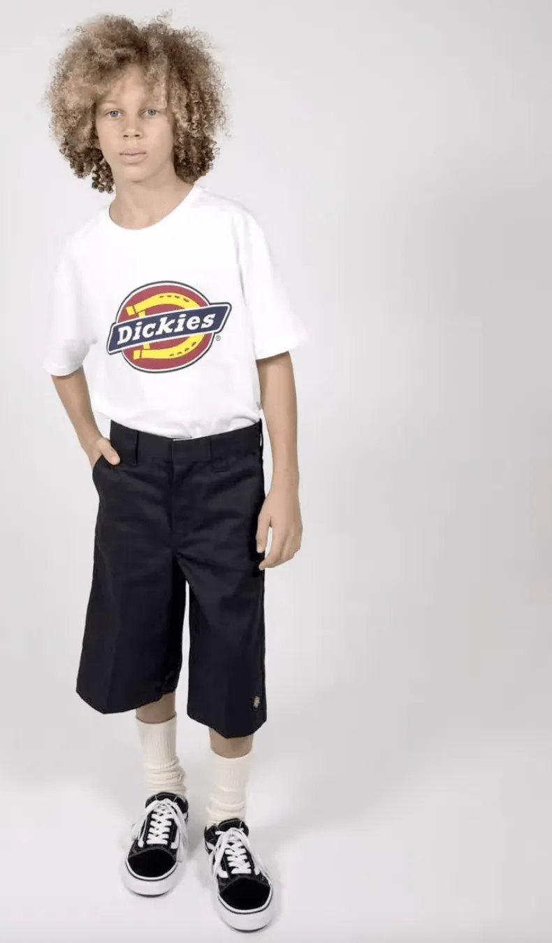 DICKIES YOUTH MULTI POCKET SHORT - BLACK
