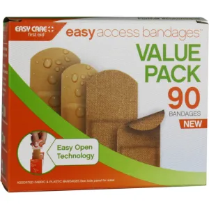 Easy Care Easy Access Bandages Value Pack