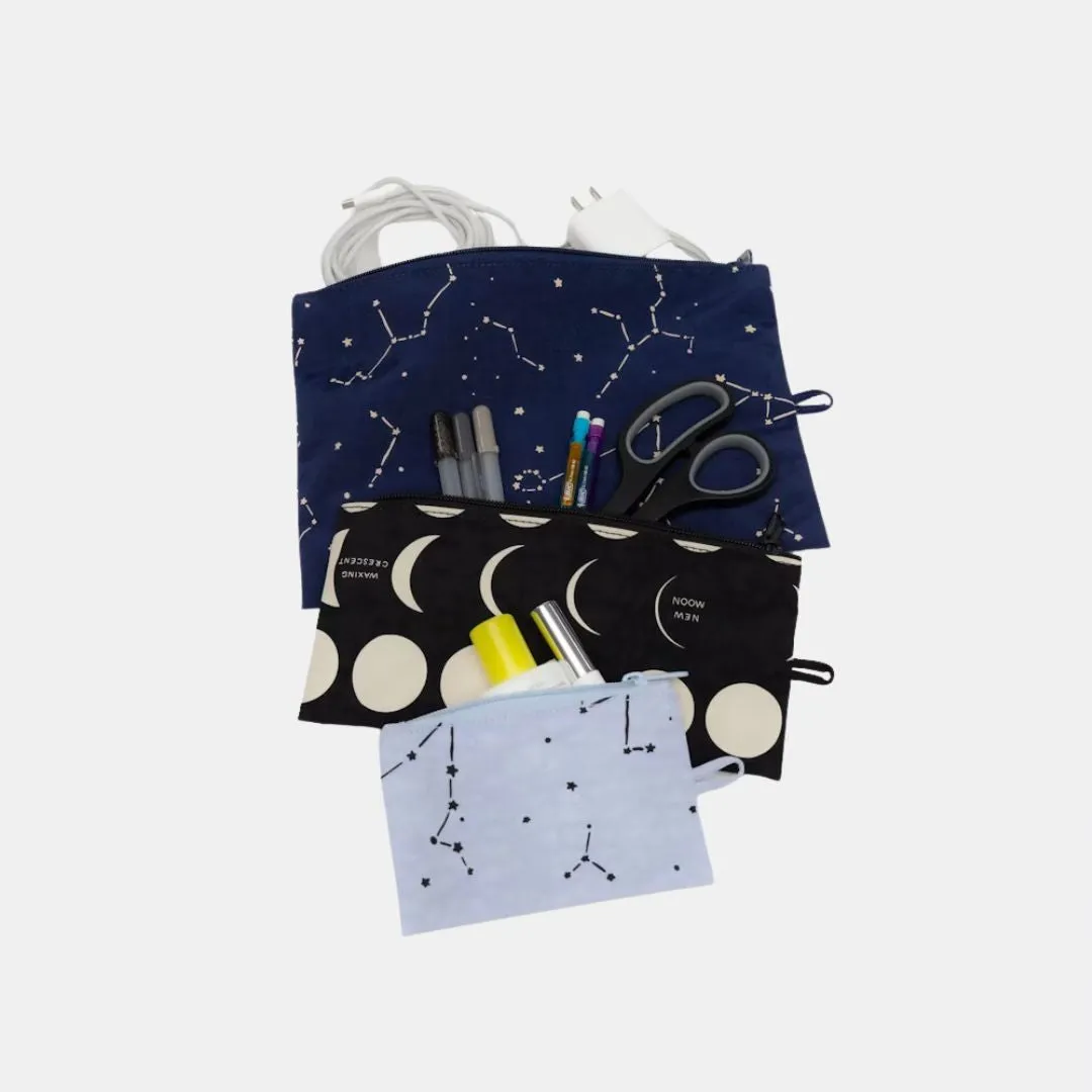 Flat Pouch Set (Night Sky)