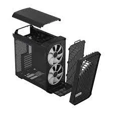 Fractal Design Torrent Compact TG | mATX Tempered Glass Case (Dark Tint)
