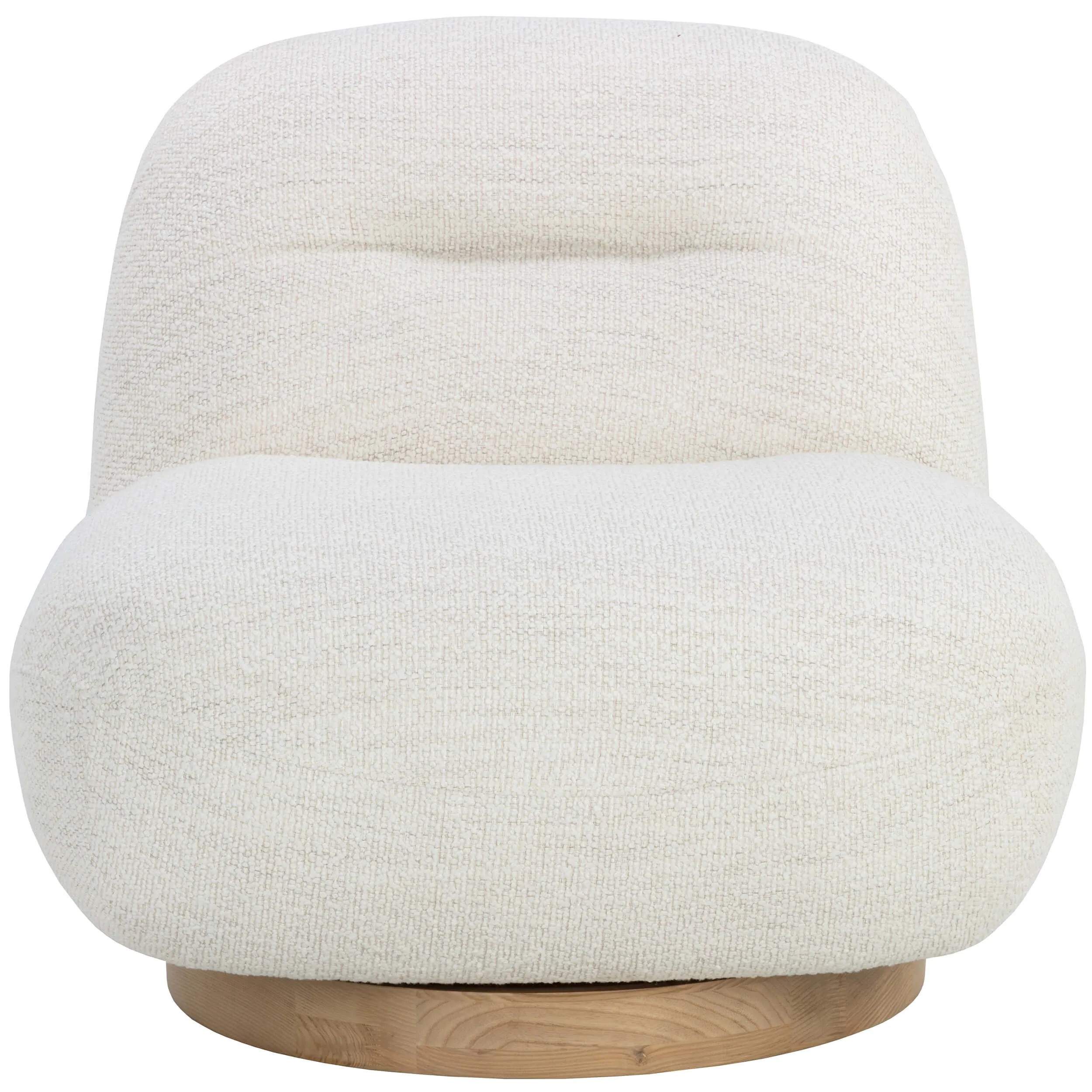 Franze Swivel Chair, Merino Pearl