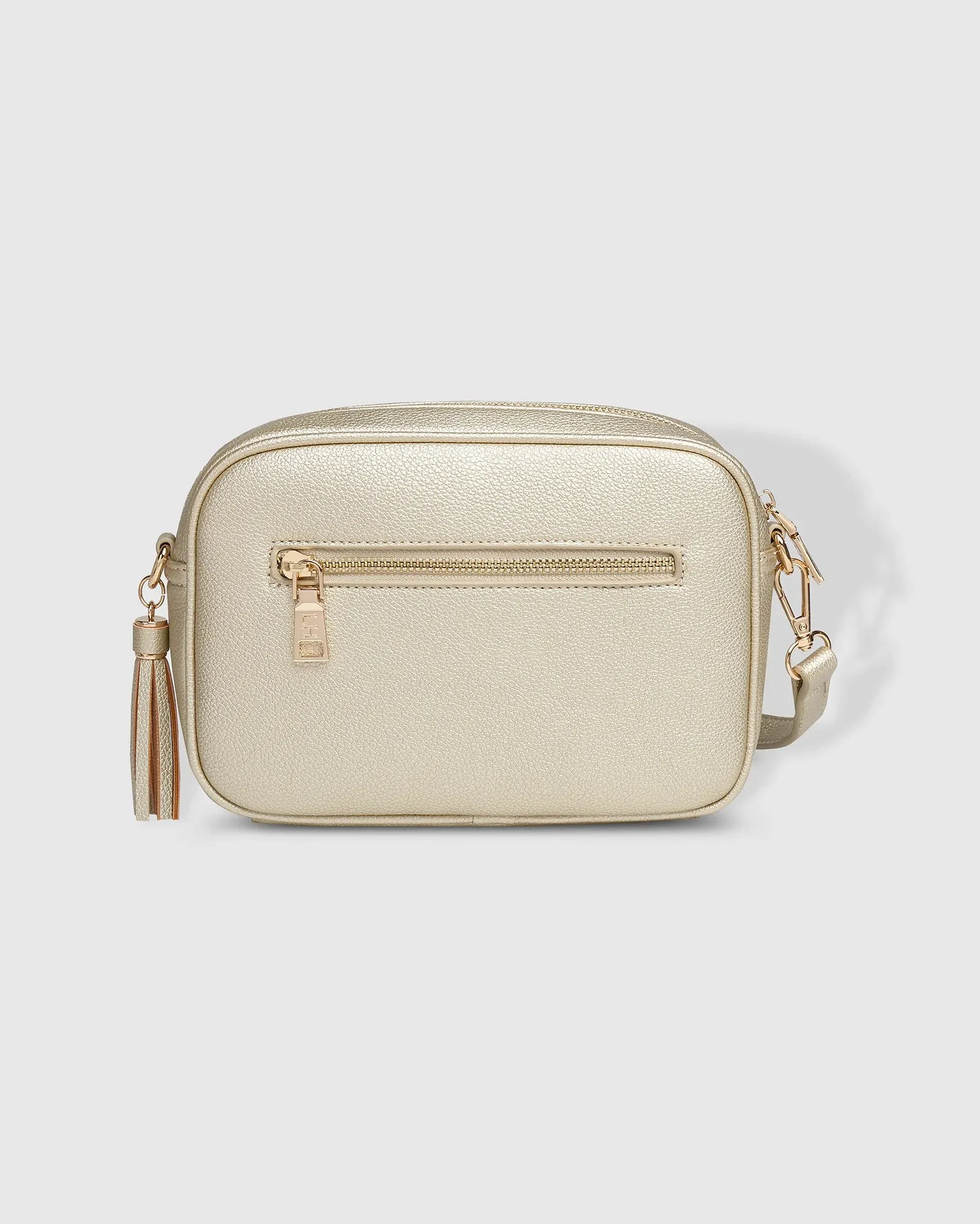 Ginger Metallic Crossbody Bag in Gold