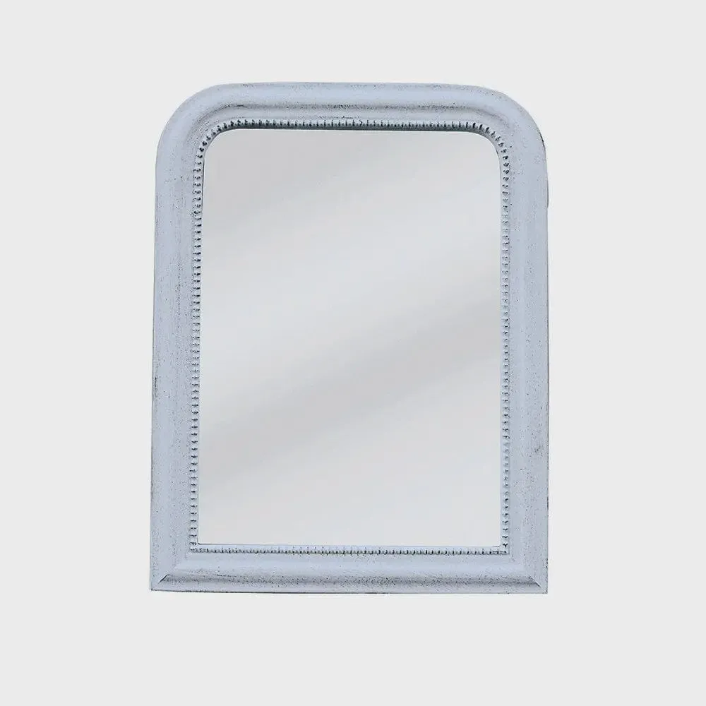 Grand Illusions Vintage Mirror Antique White