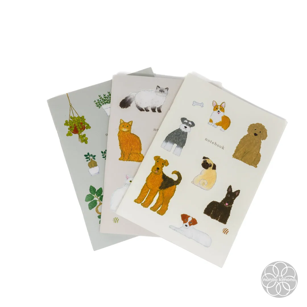 Grid Notebook - A5 Dogs