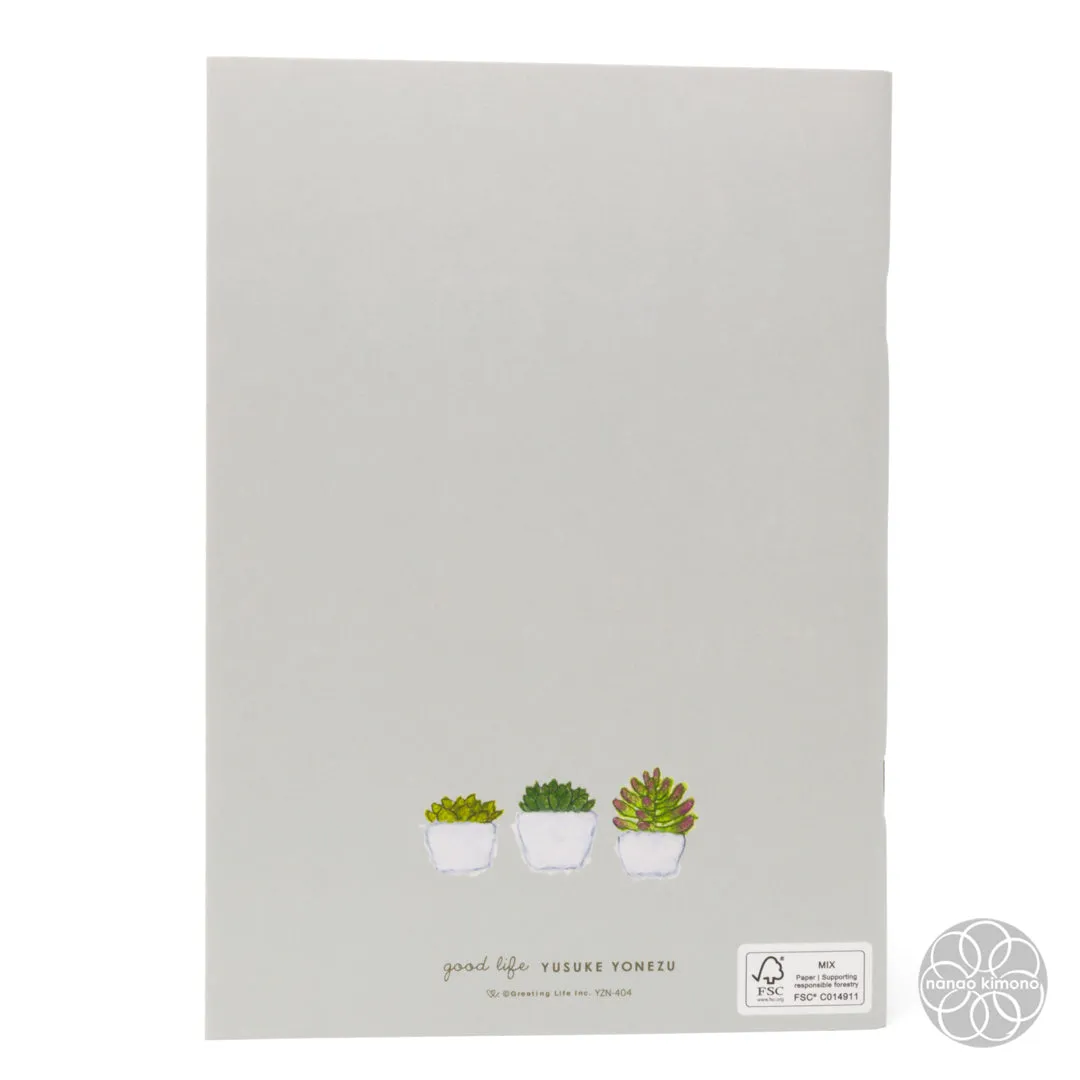 Grid Notebook - A5 Plant Lover