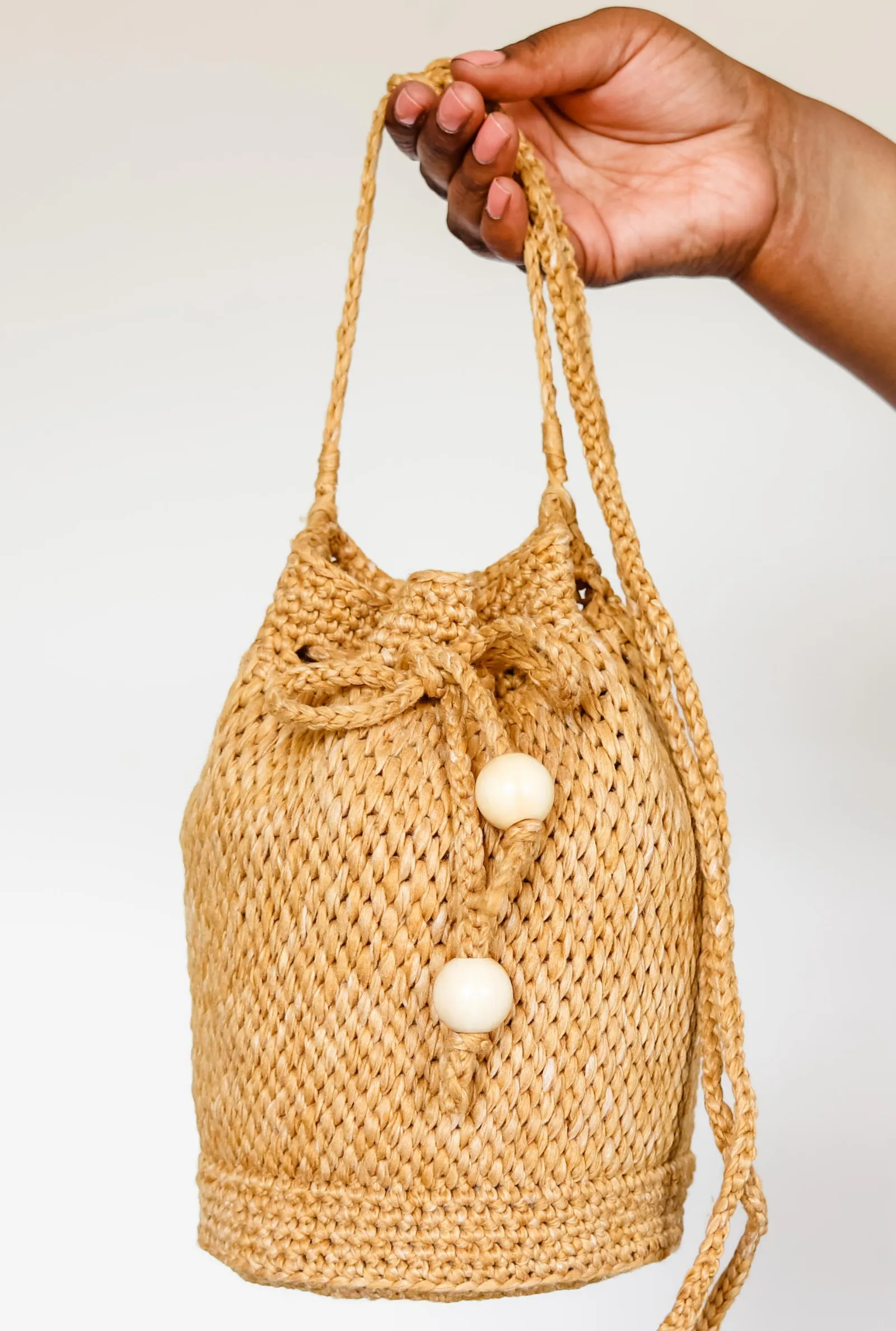 Harper Bucket Bag // Crochet PDF Pattern