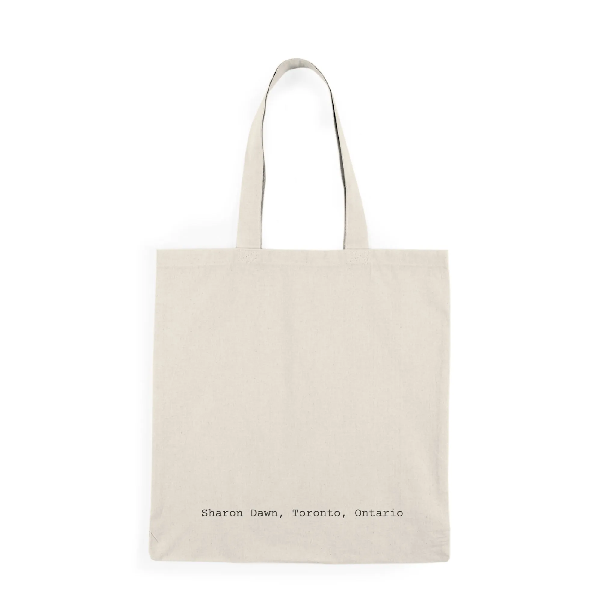 Ice Cream  - Natural Tote Bag ~ Sharon Dawn Collection