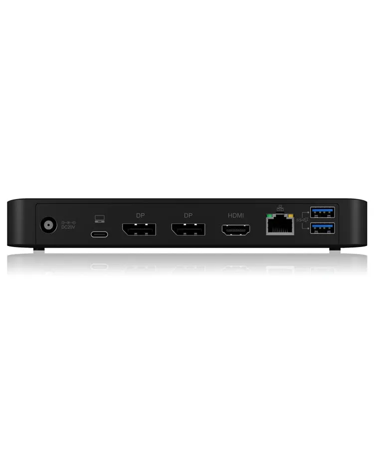 Icy Box Notebook Docking Station Ib-Dk2405-C Usb-C