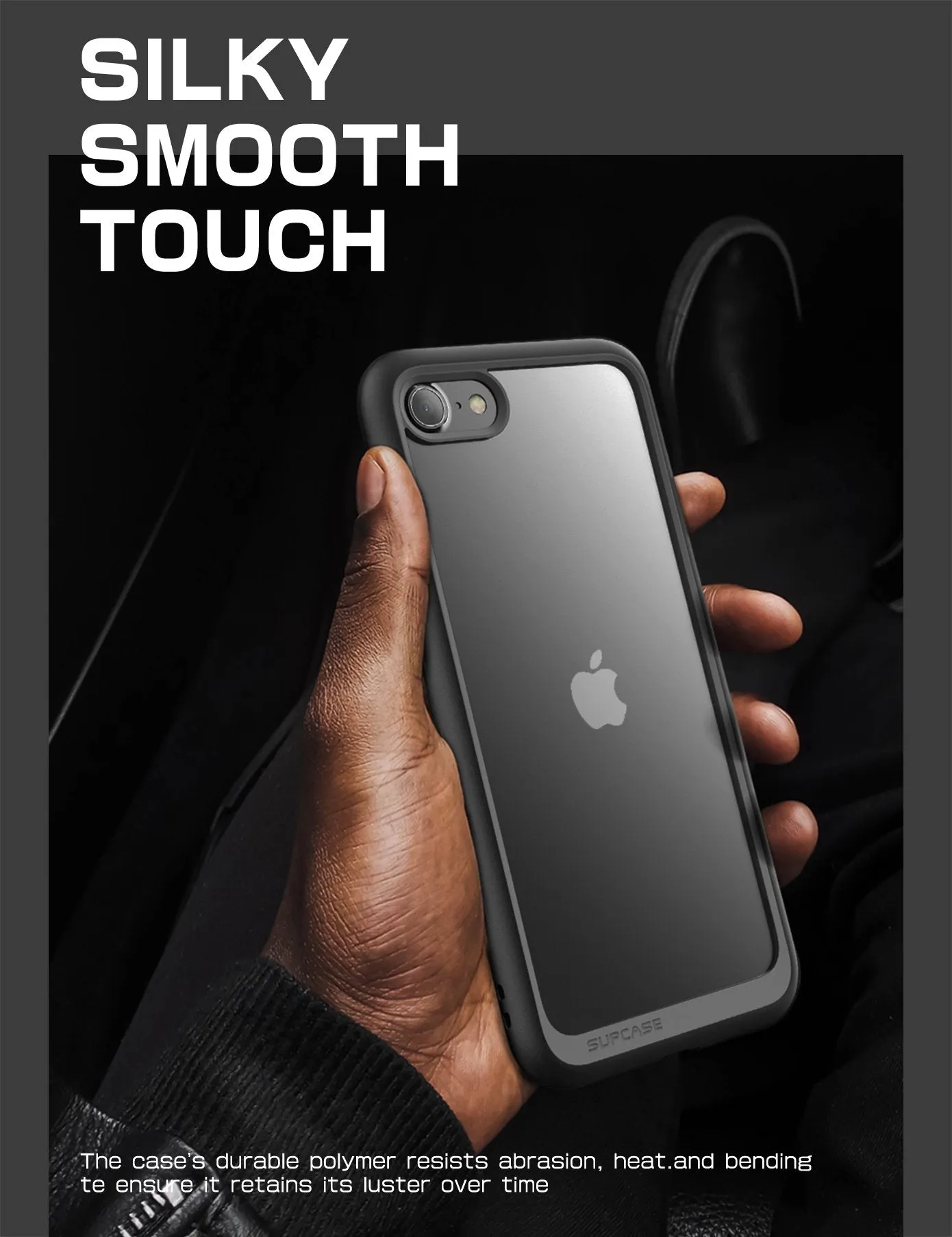 iPhone SE Unicorn Beetle Style Slim Clear-Black