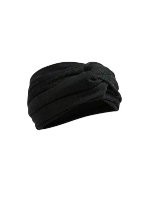 Josie Shiny Black Headband