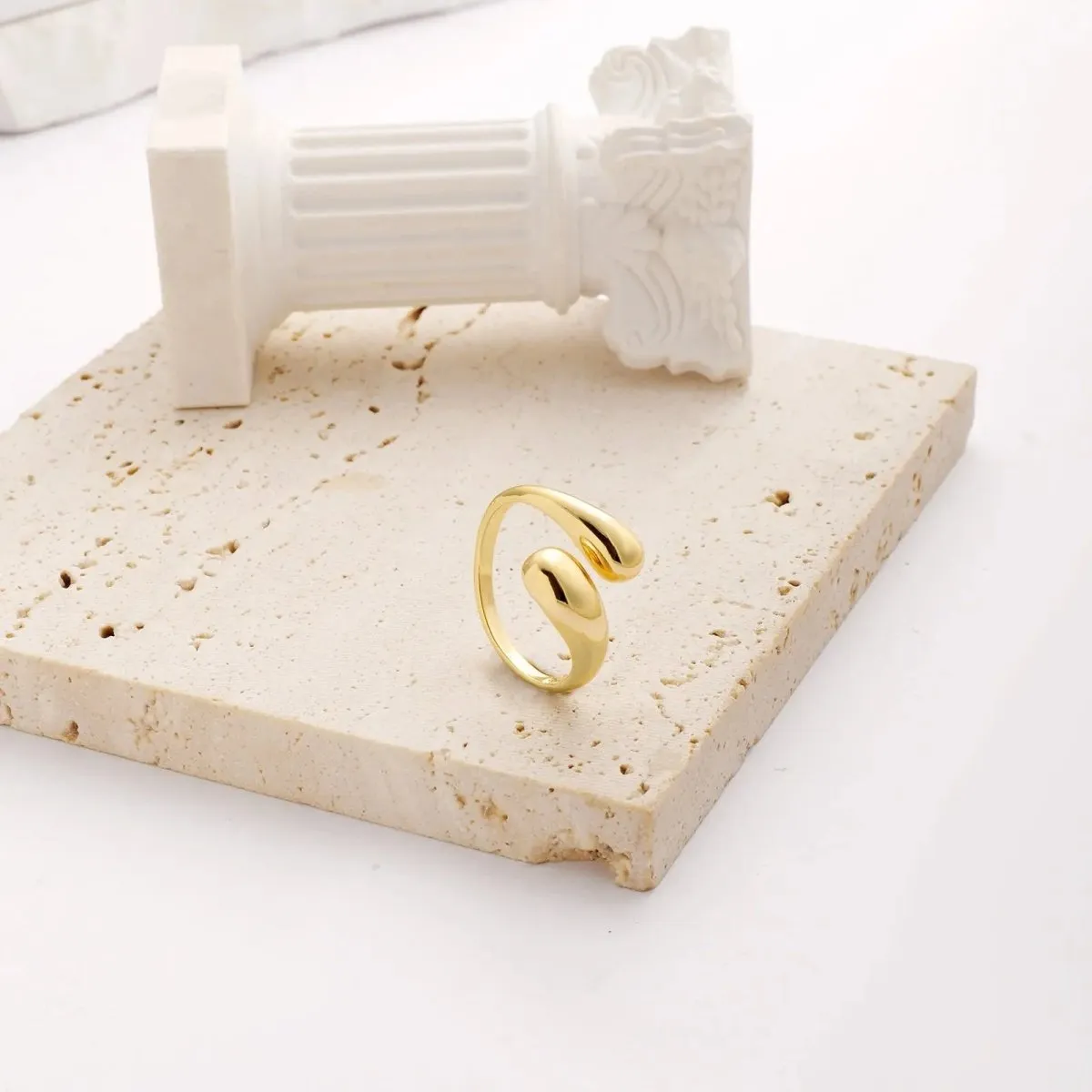 Kyerlyn Water Droplets Rings