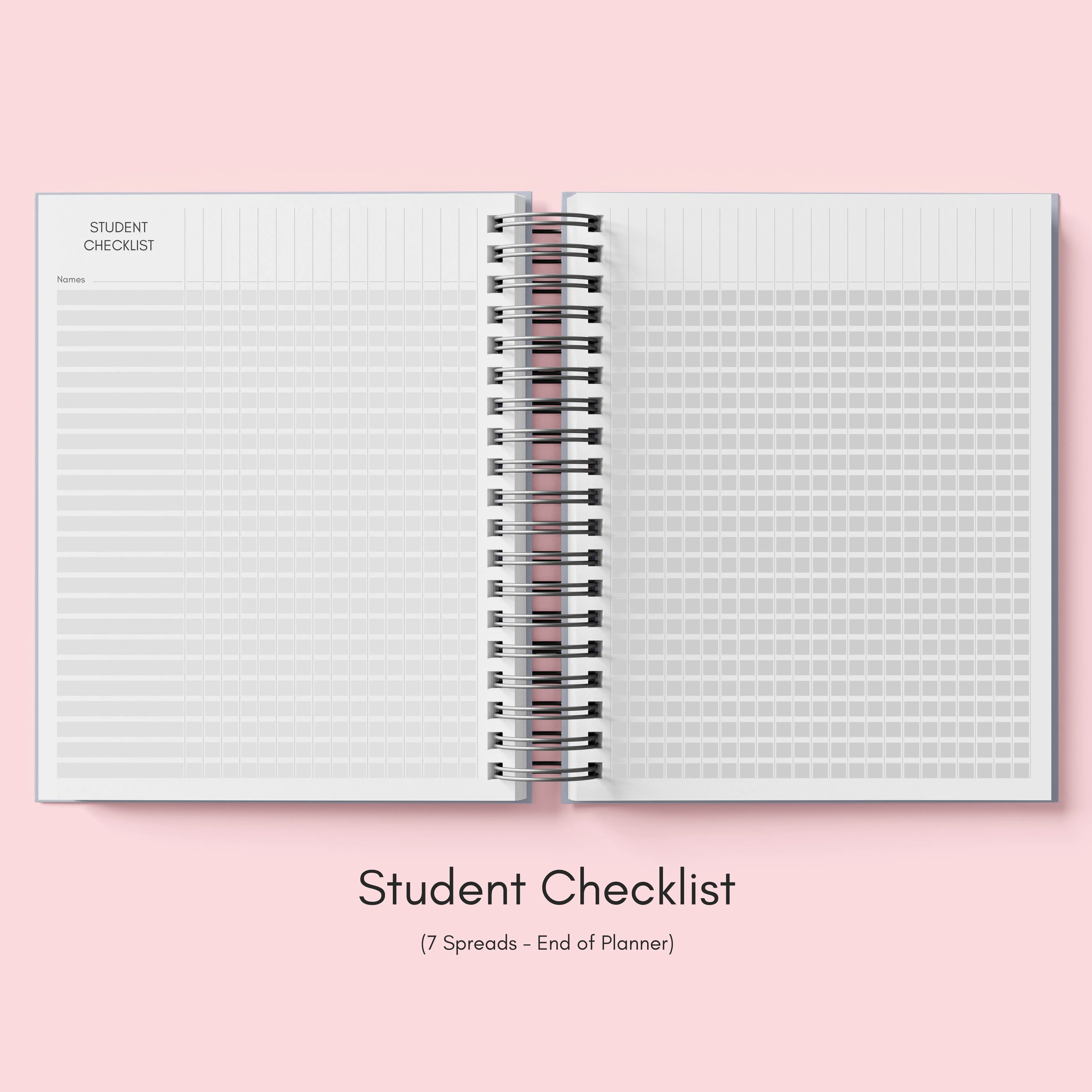 Mauve Watercolor | Teacher Lesson Planner