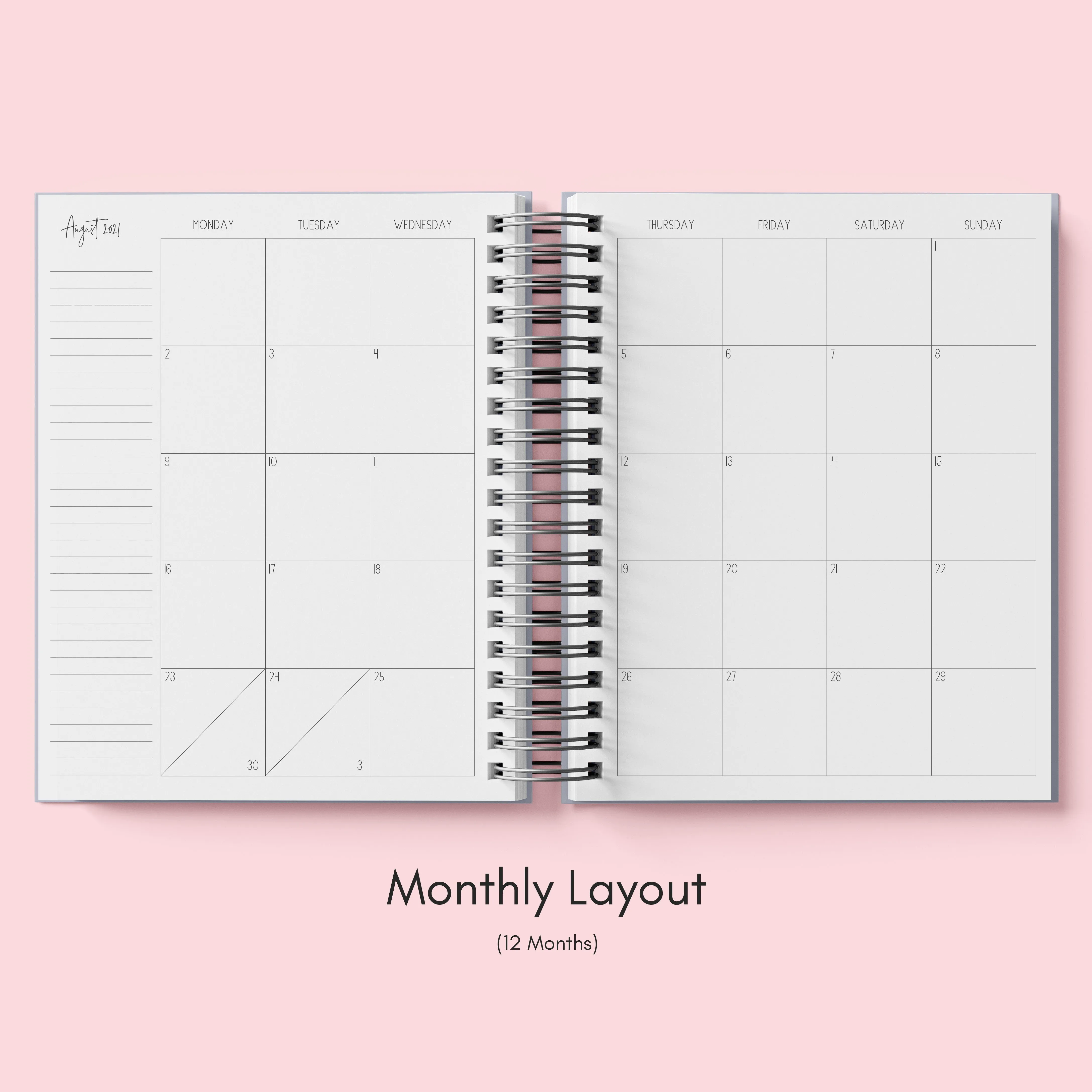 Mauve Watercolor | Teacher Lesson Planner