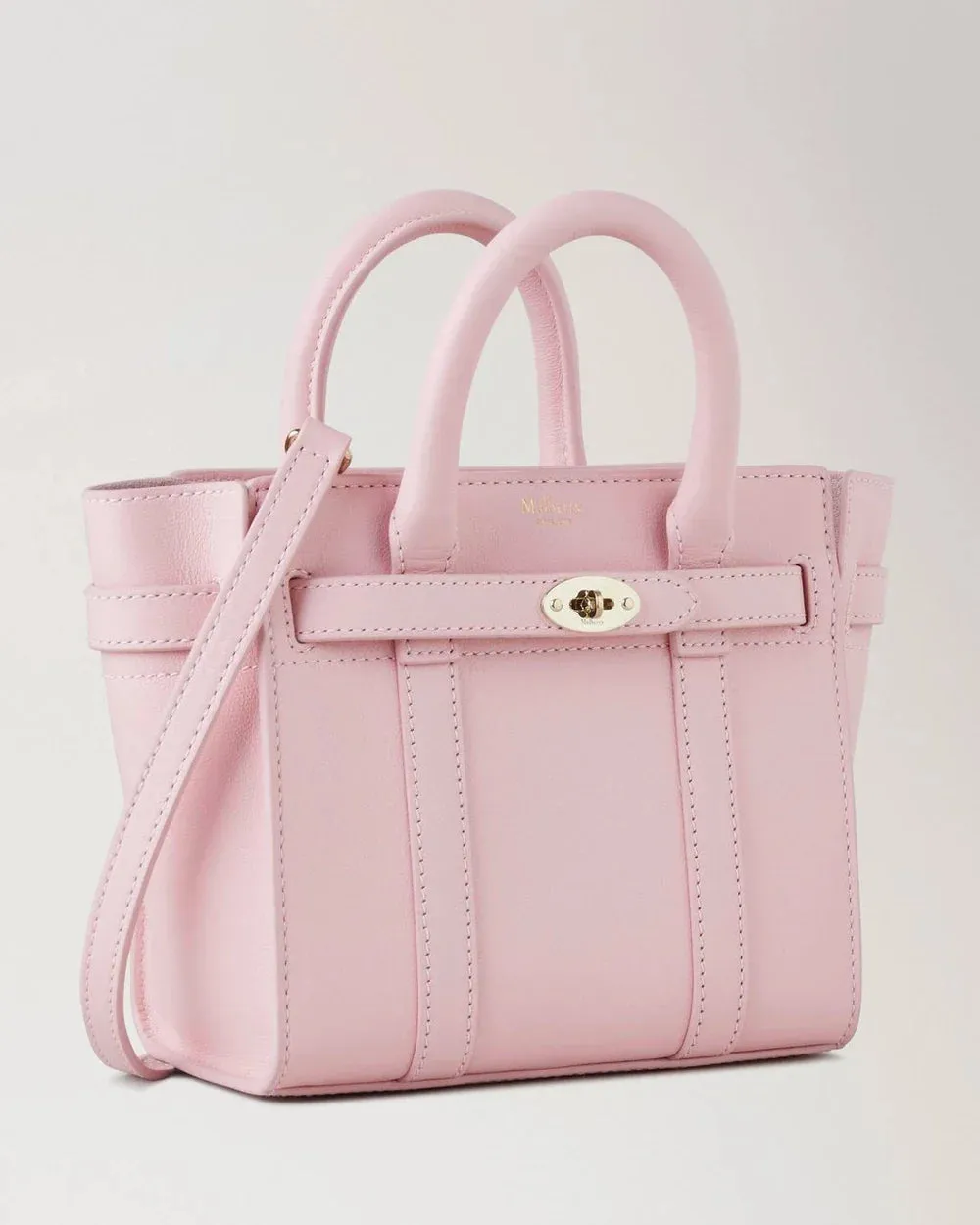 Micro Zipped Bayswater Powder Rose Micro Classic Grain