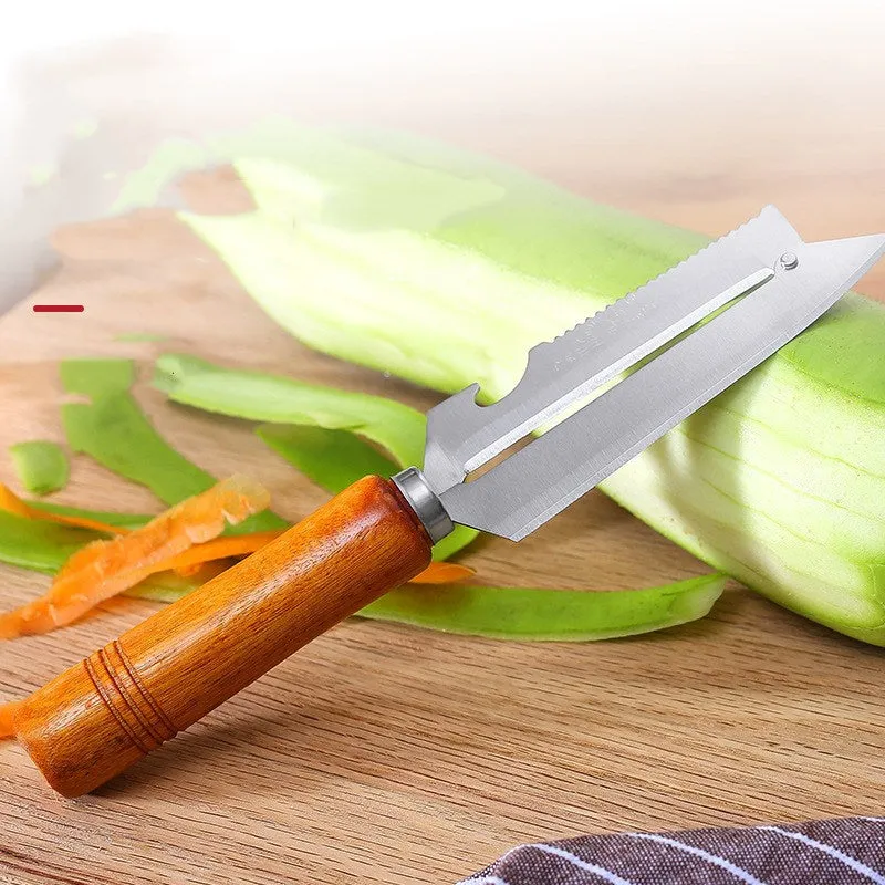 Multifunctional peeler for home use