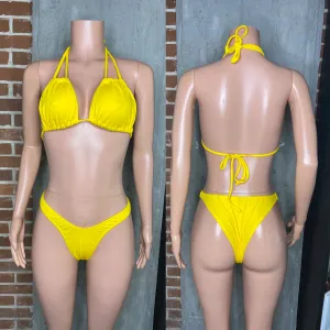 Mustard bikini   S