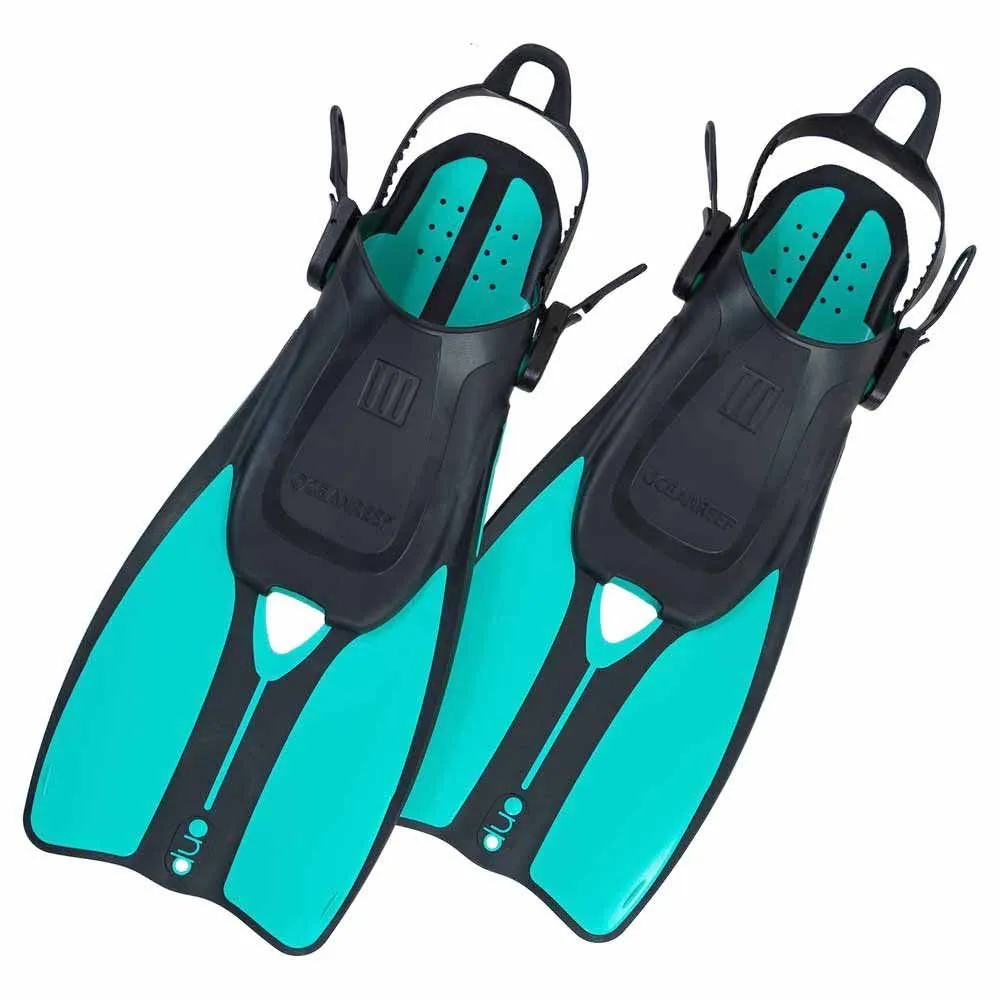 Ocean Reef Duo II Fin Open Heel Travel Ready Snorkeling Fins