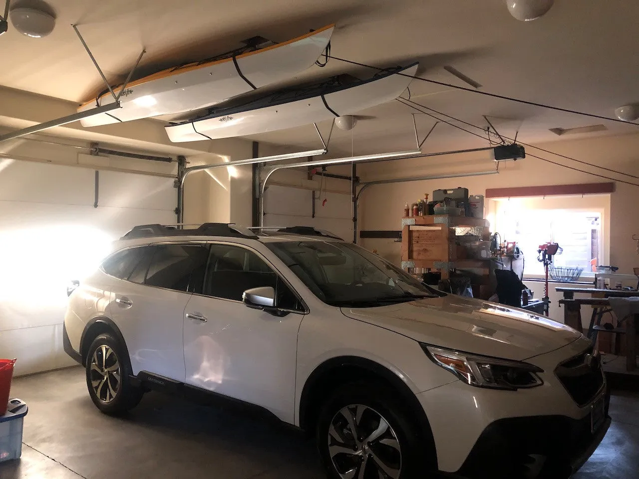 OUTLET |Essential Kayak Garage Ceiling Storage Hoist | Holds up to 150 lbs