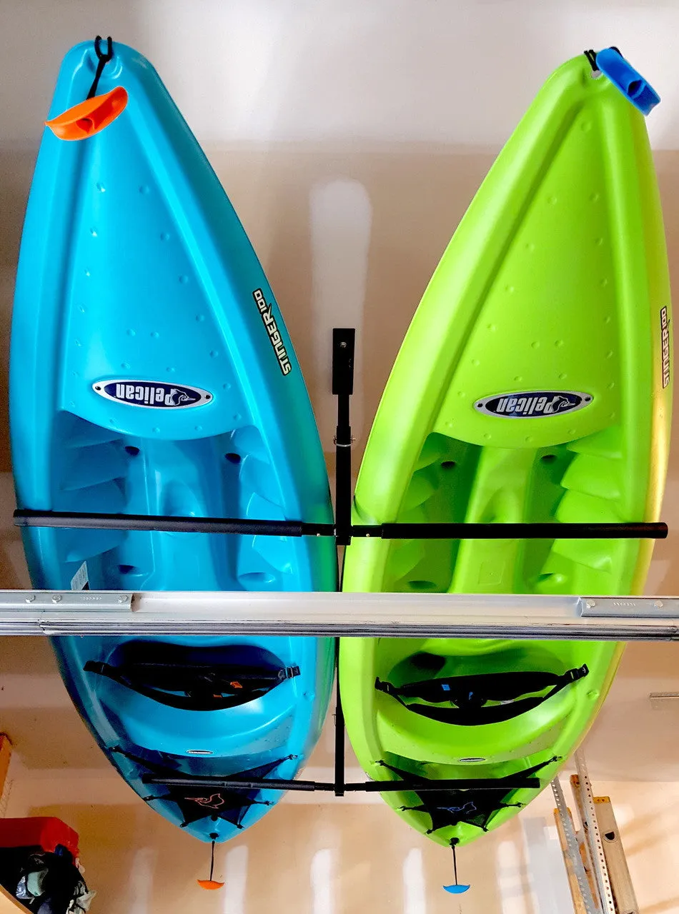 OUTLET | Hi-Port 2 | Kayak Adjustable Ceiling Storage Rack | Double | Holds 150 lbs