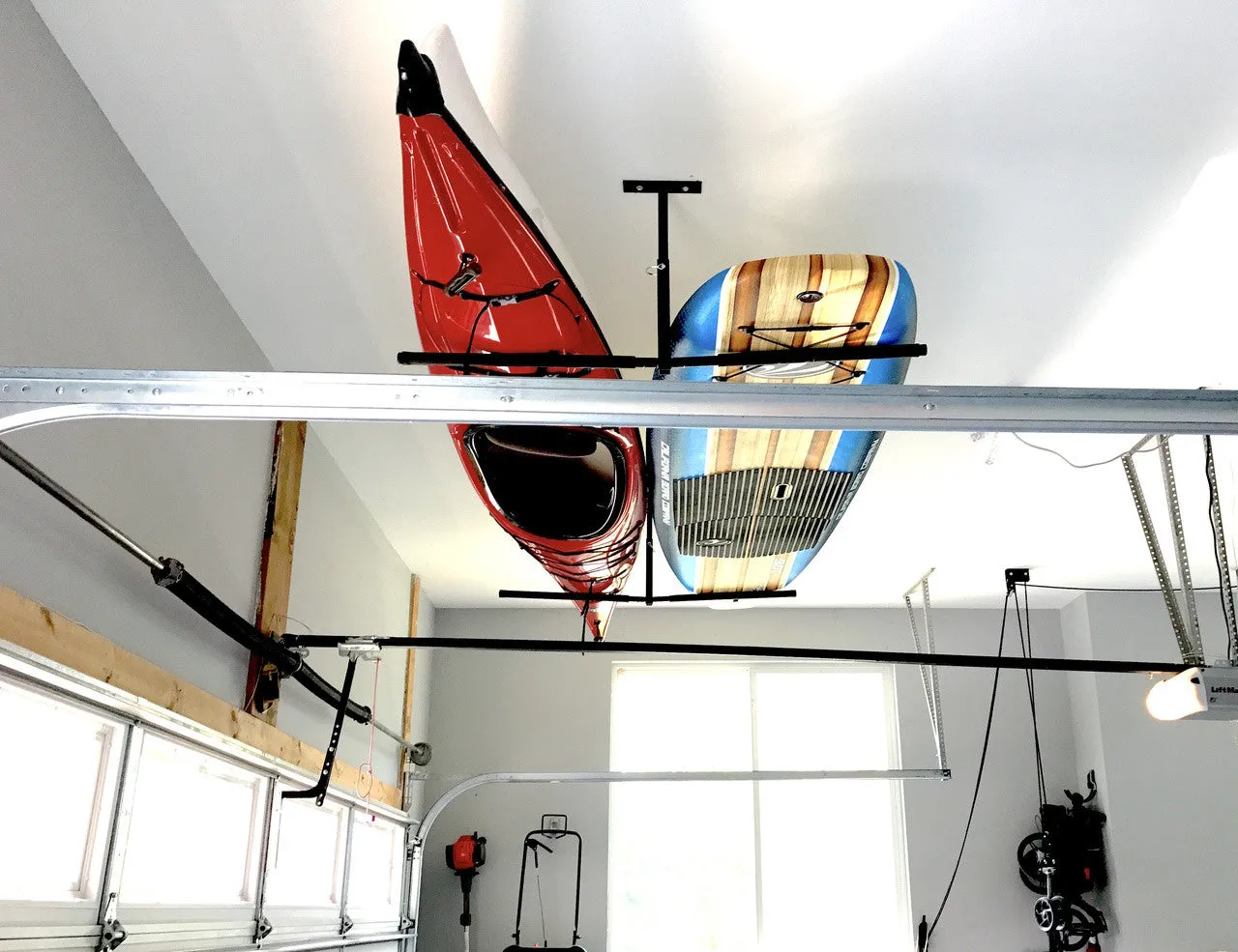 OUTLET | Hi-Port 2 | Kayak Adjustable Ceiling Storage Rack | Double | Holds 150 lbs
