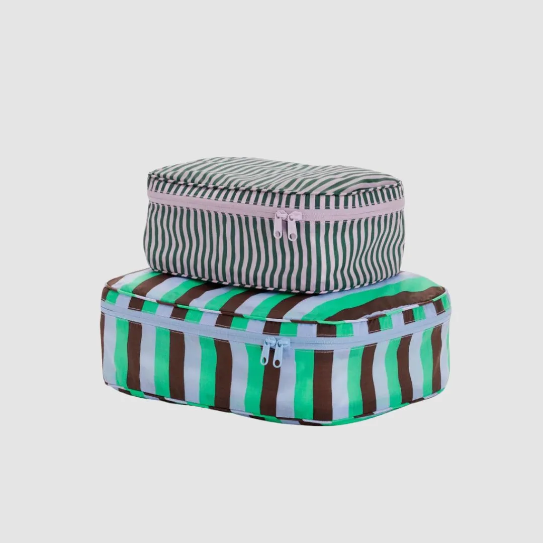 Packing Cube Set (Vacation Stripe Mix)