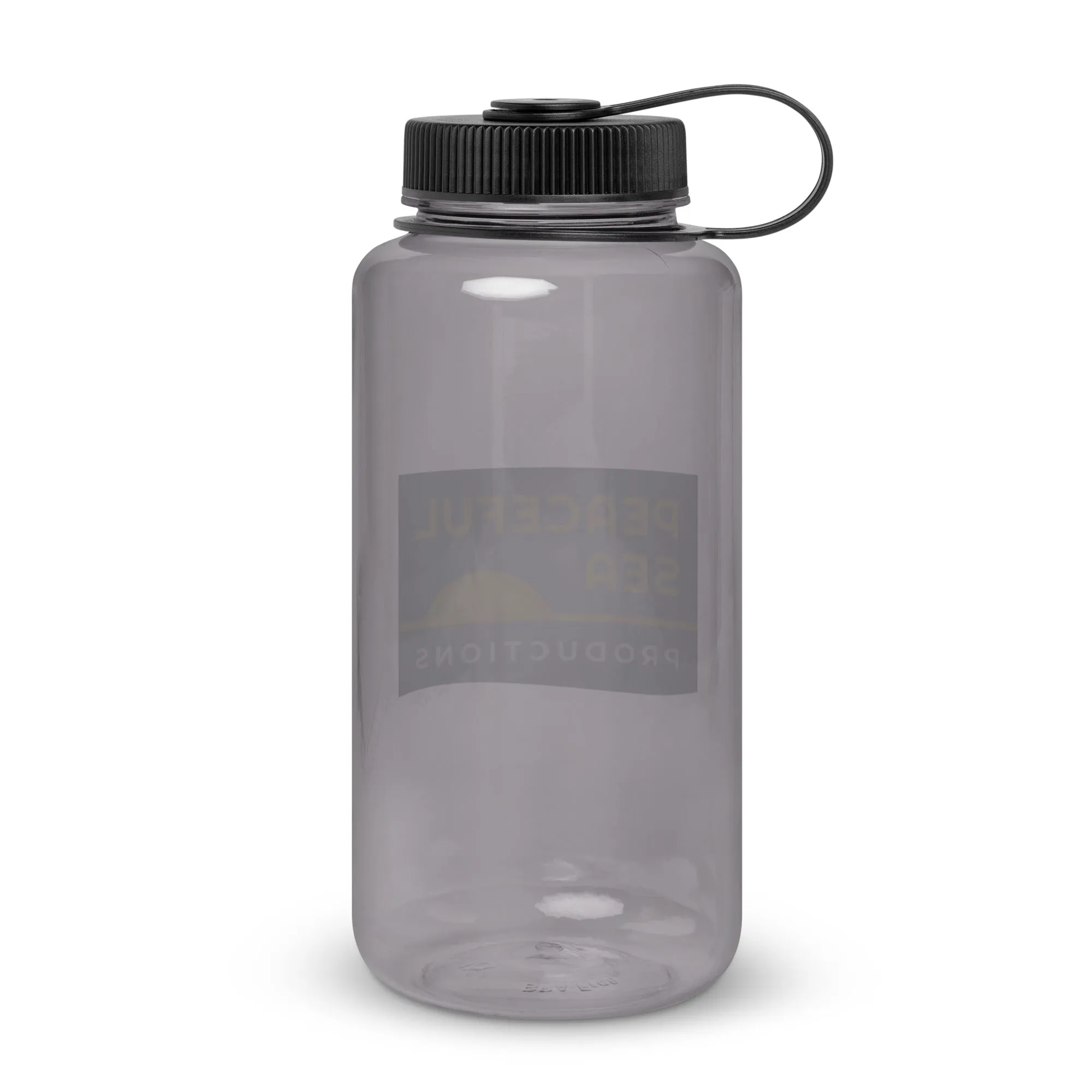 Peaceful Sea Wide Mouth Plastic Bottle
