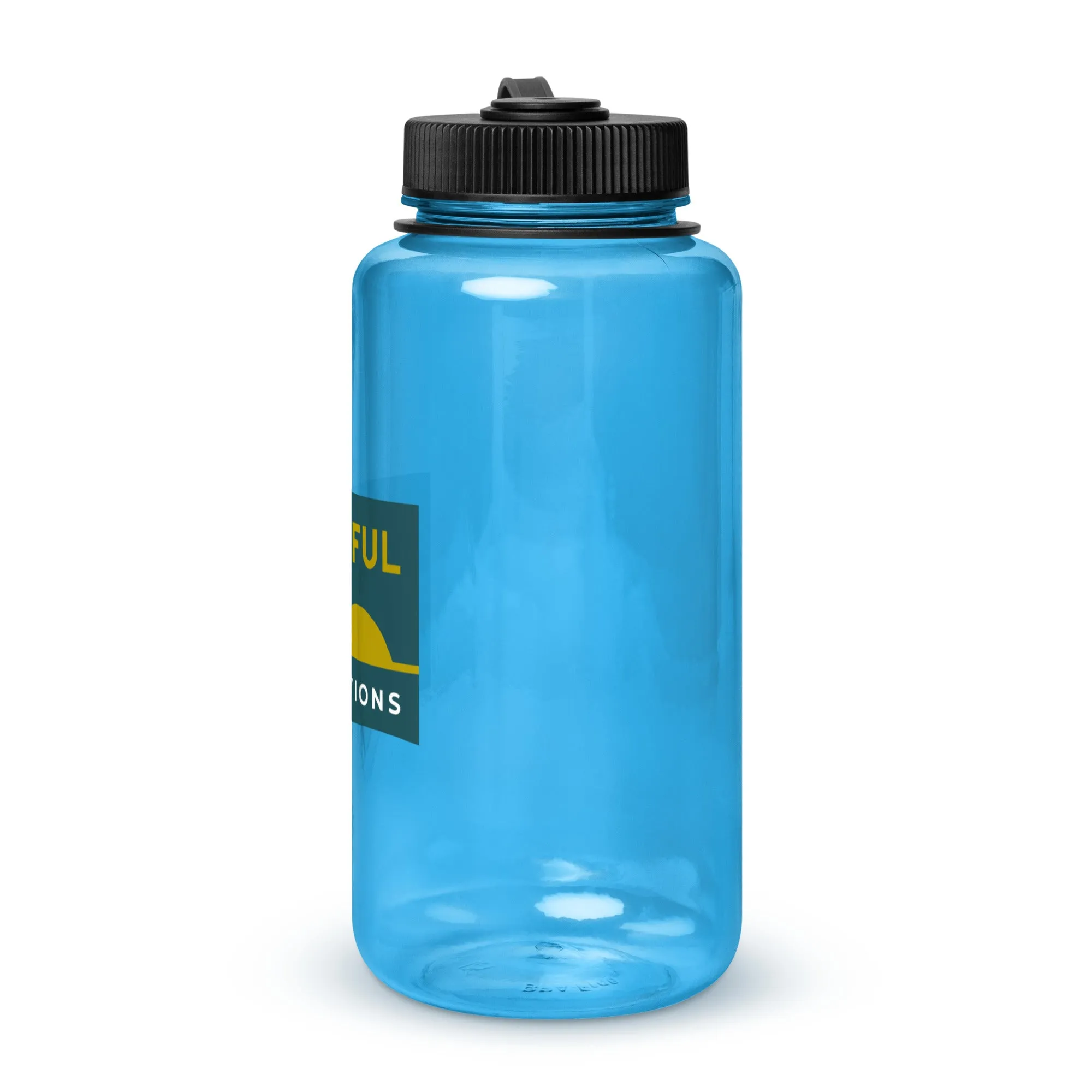 Peaceful Sea Wide Mouth Plastic Bottle