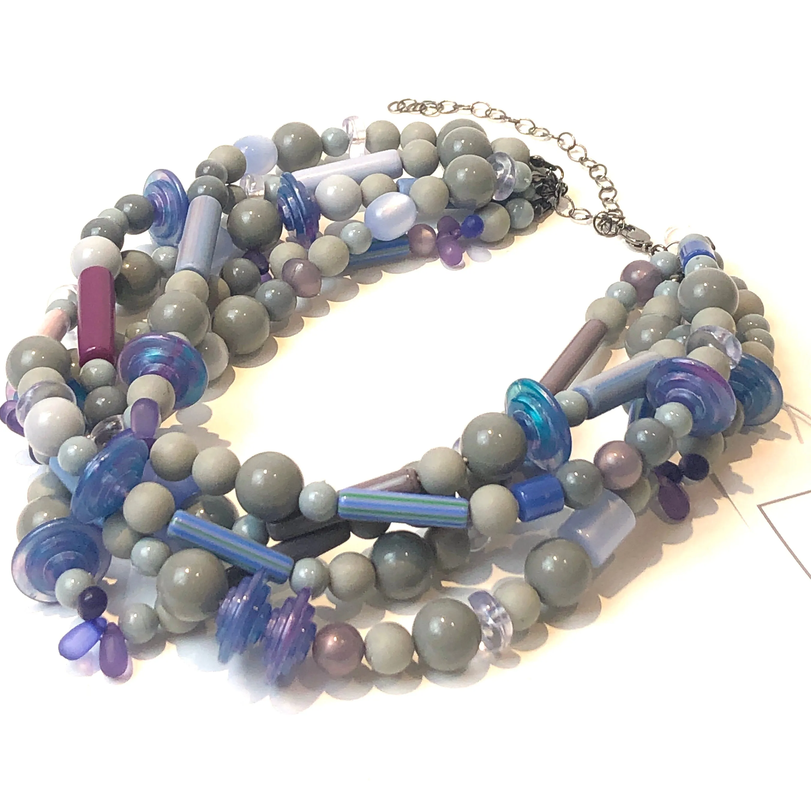 Peri Silver Sylvie Statement Necklace