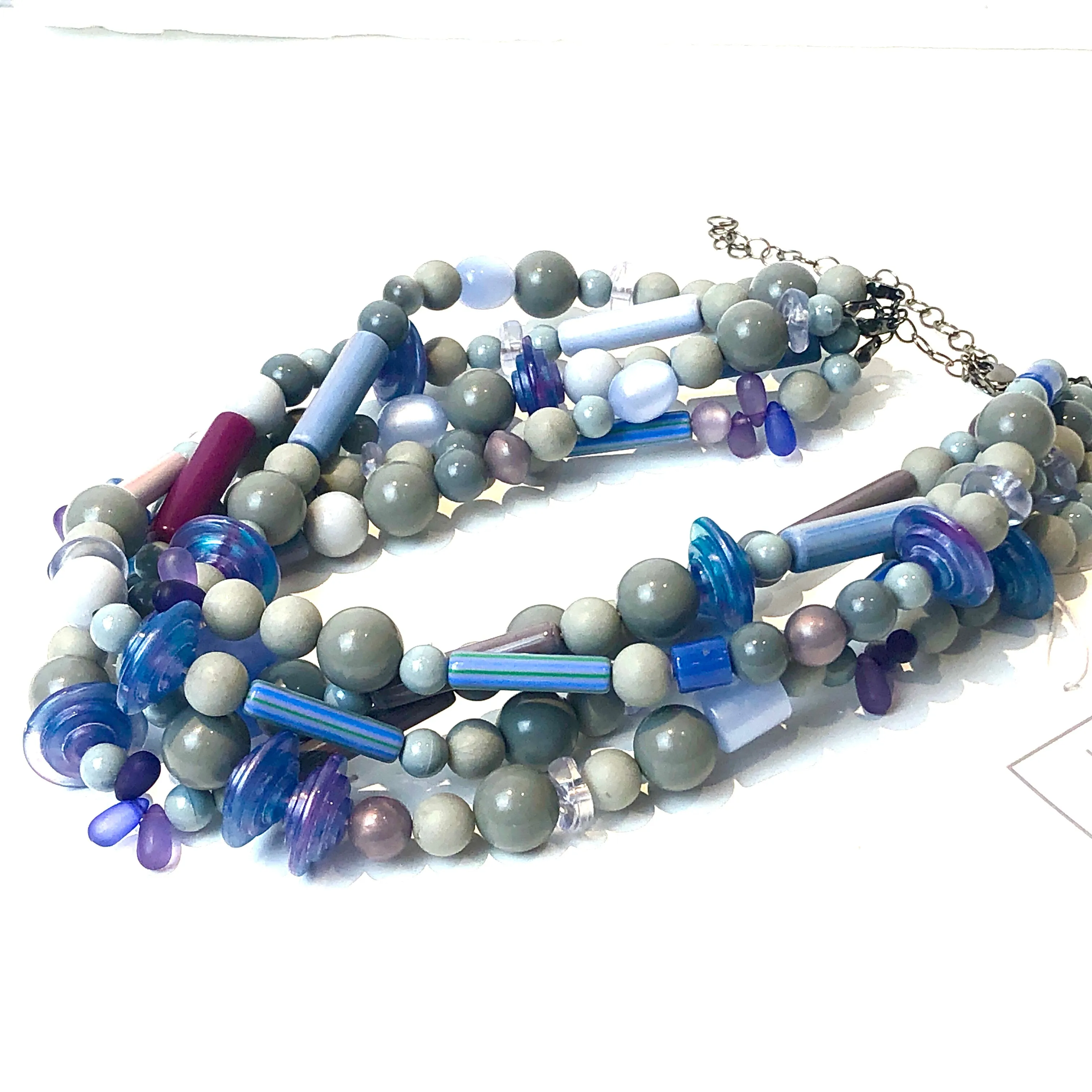 Peri Silver Sylvie Statement Necklace