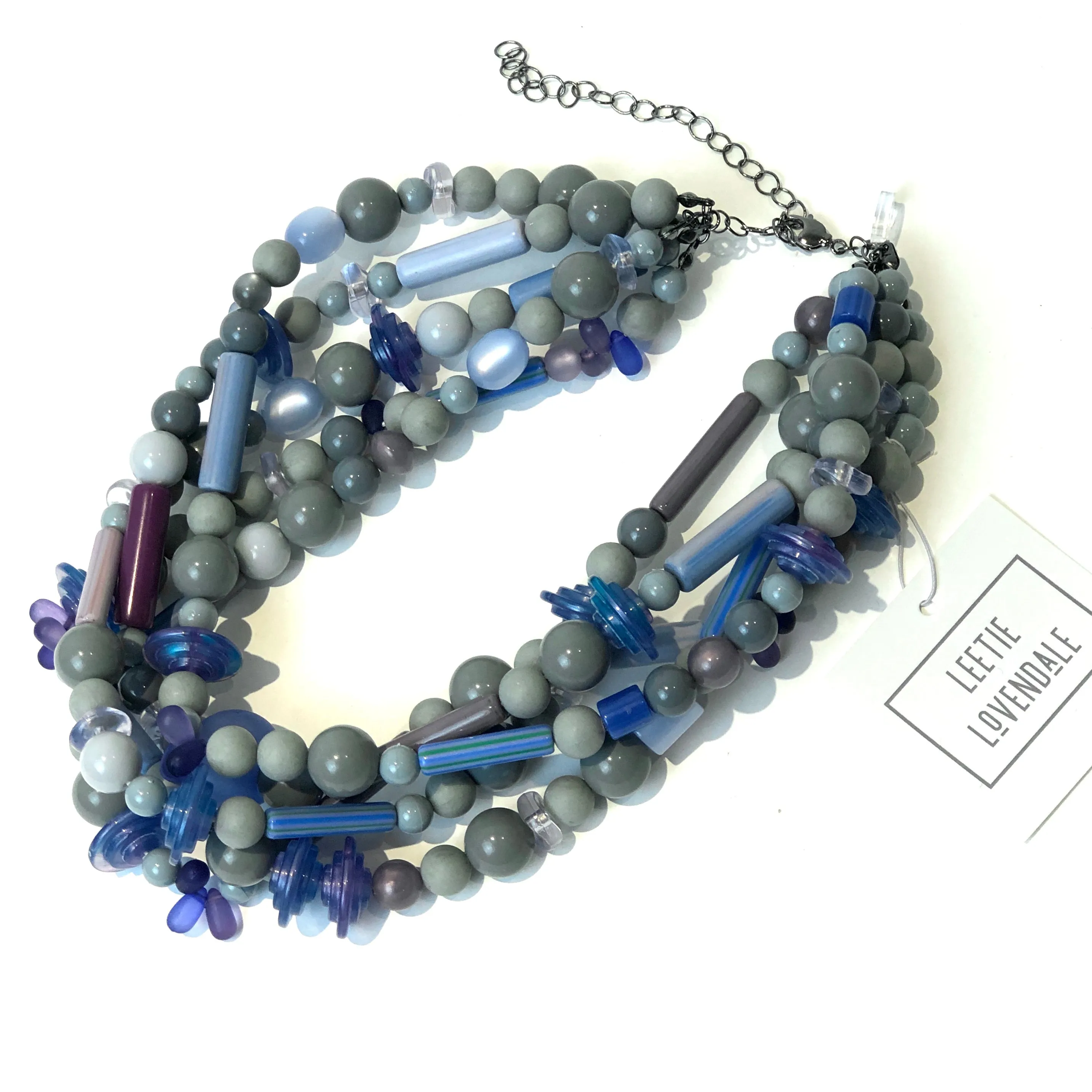 Peri Silver Sylvie Statement Necklace