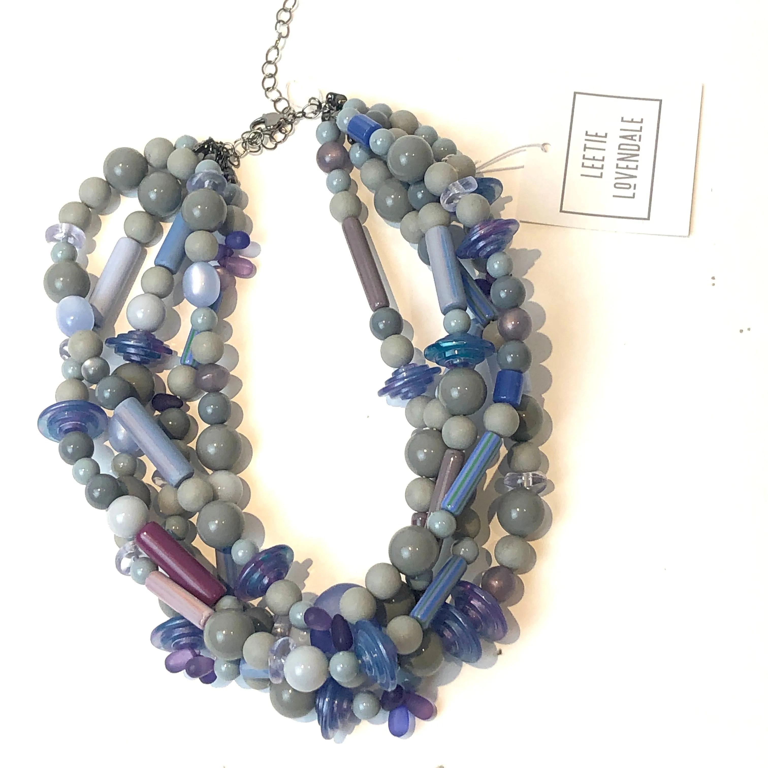 Peri Silver Sylvie Statement Necklace