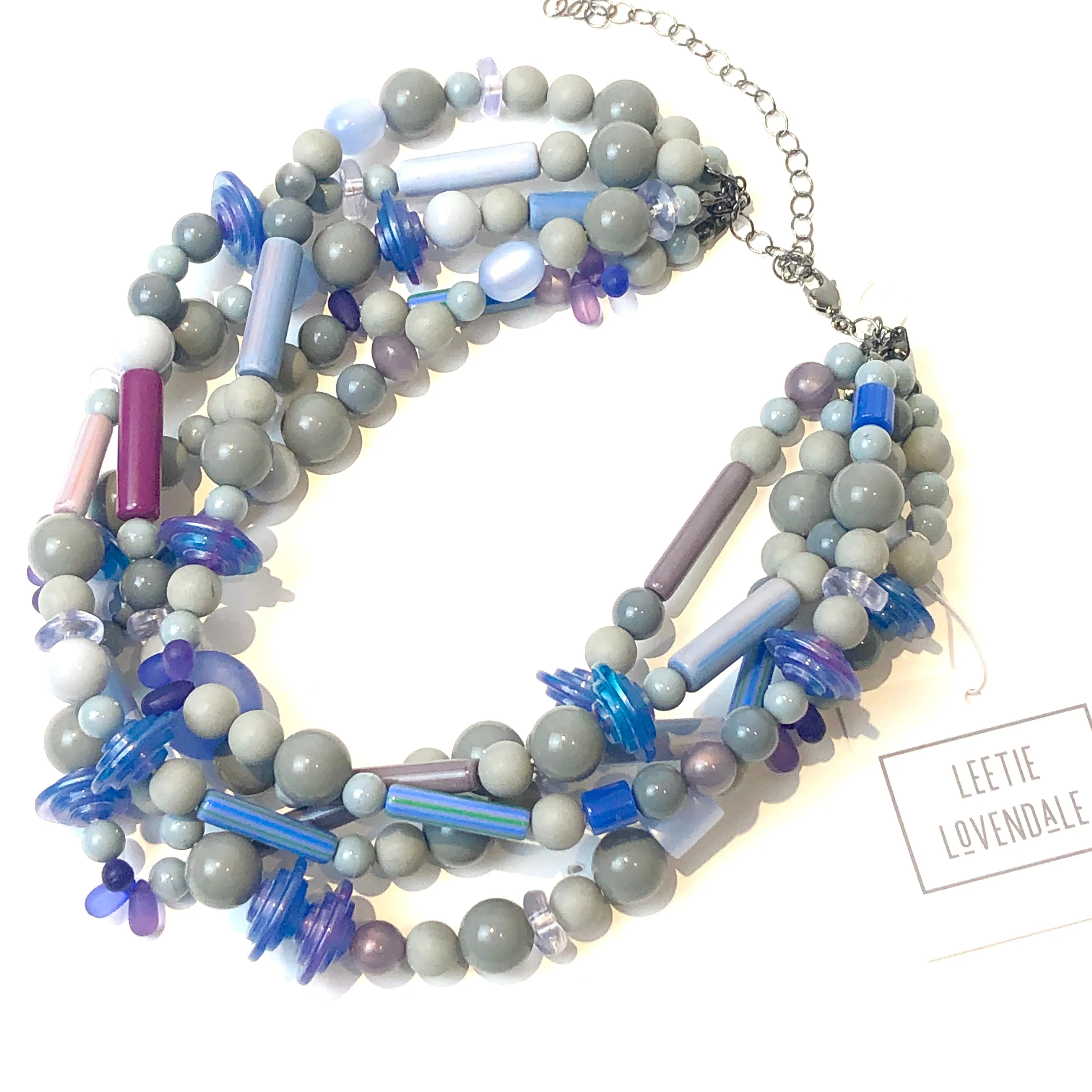 Peri Silver Sylvie Statement Necklace