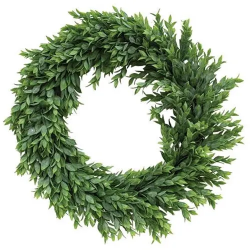 Rainwashed Leaves Wreath