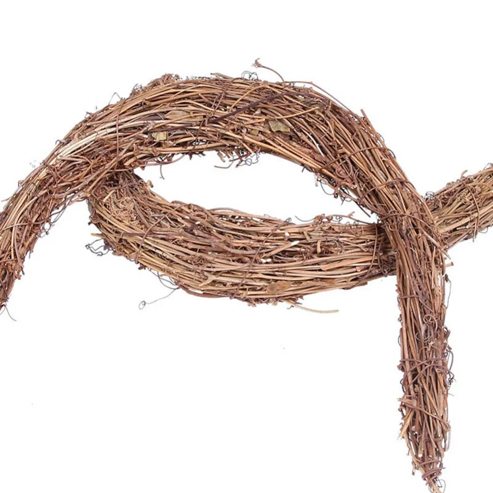 Rattan Crescent Shape Wreath Base DIY Craft Accessories